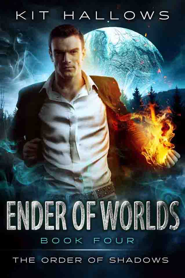 The Cover for Ender of Worlds by Kit Hallows